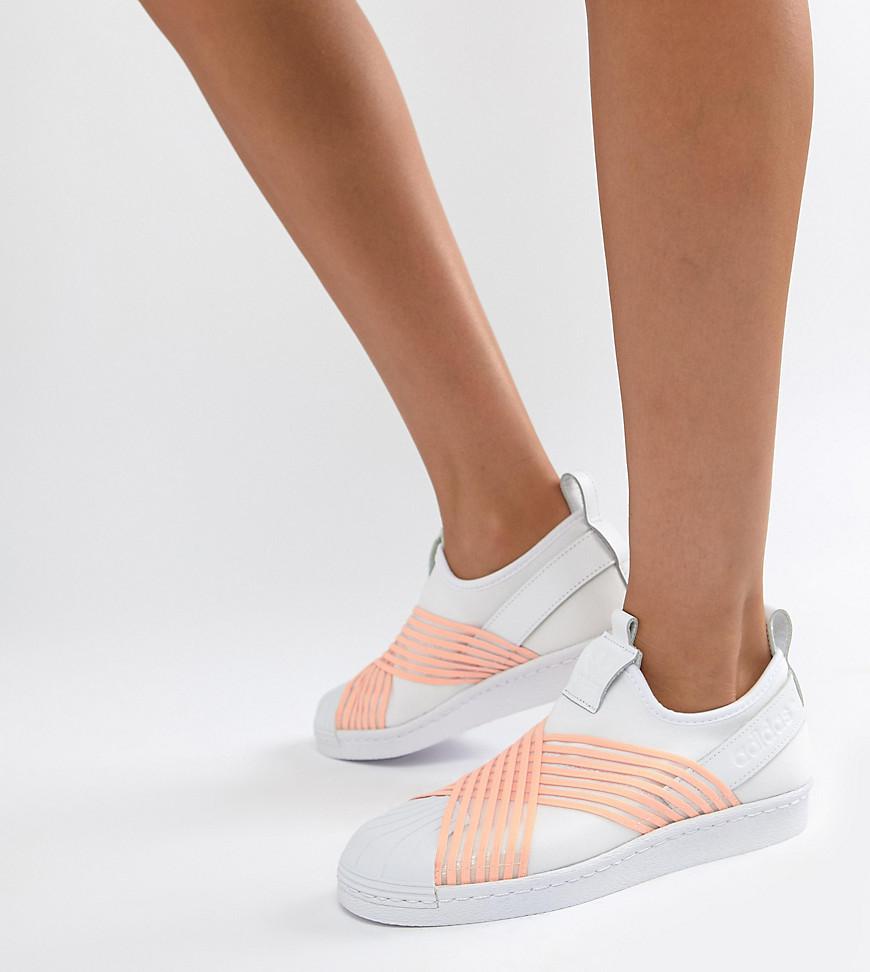 adidas superstar slip on trainers