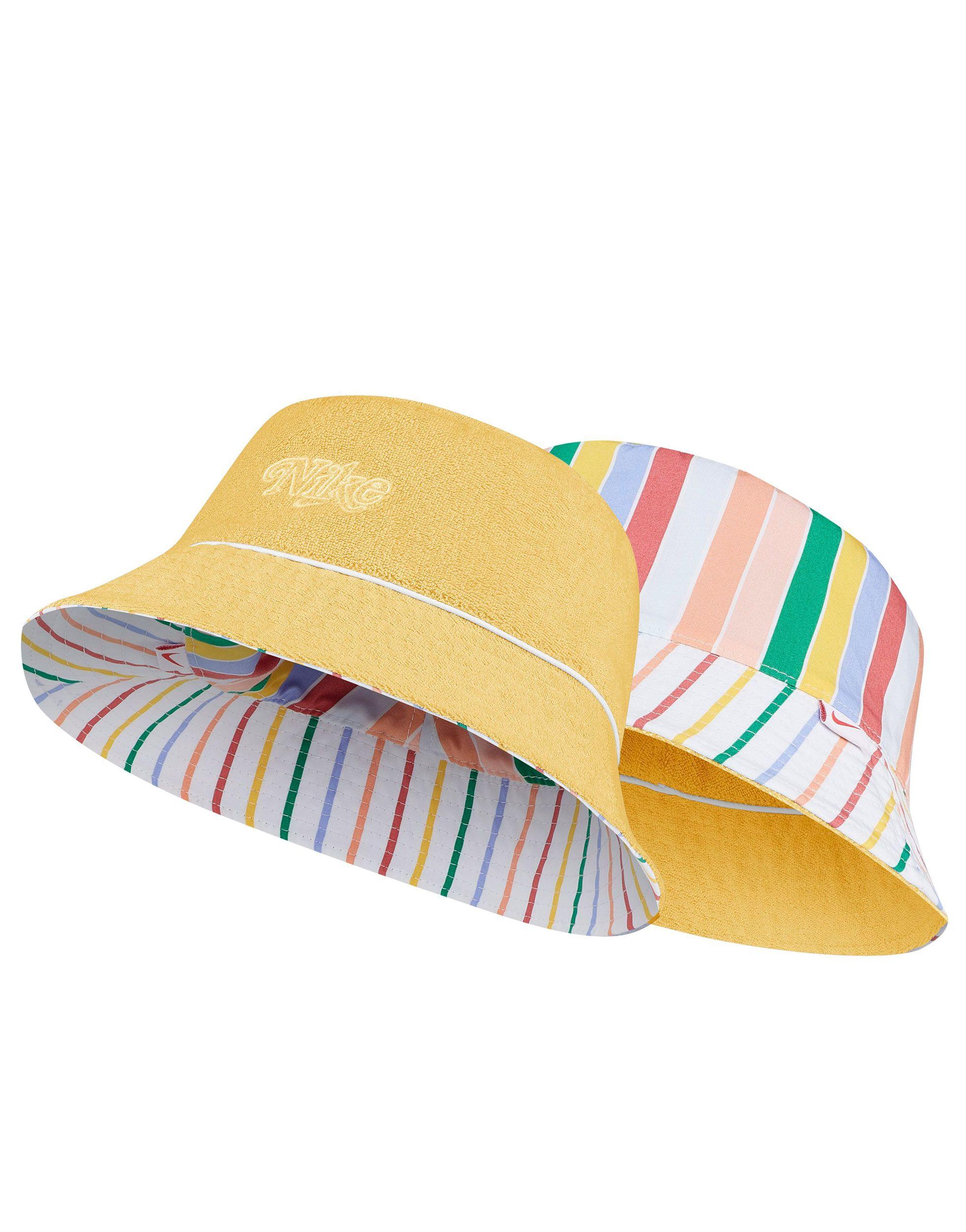 Nike Reversible Toweling Bucket Hat in Yellow | Lyst