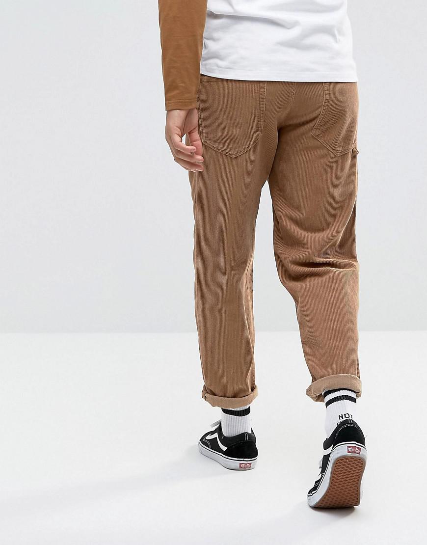 Pantalon style skateur en velours ctel ASOS pour homme en coloris Marron |  Lyst