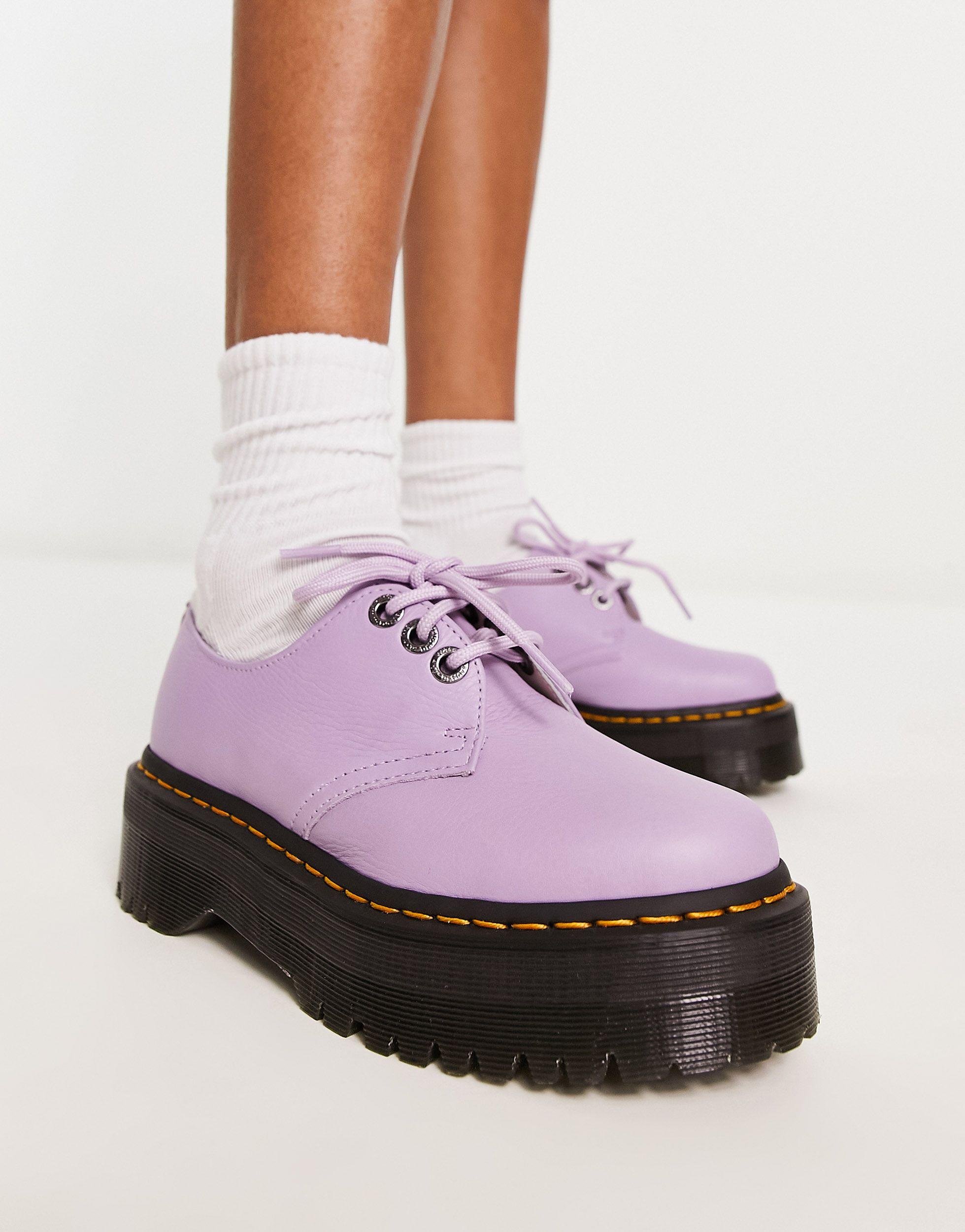 Dr. Martens 1461 Quad Ii Shoes in Purple | Lyst