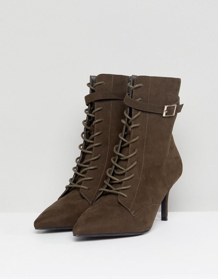 faith lace up ankle boots