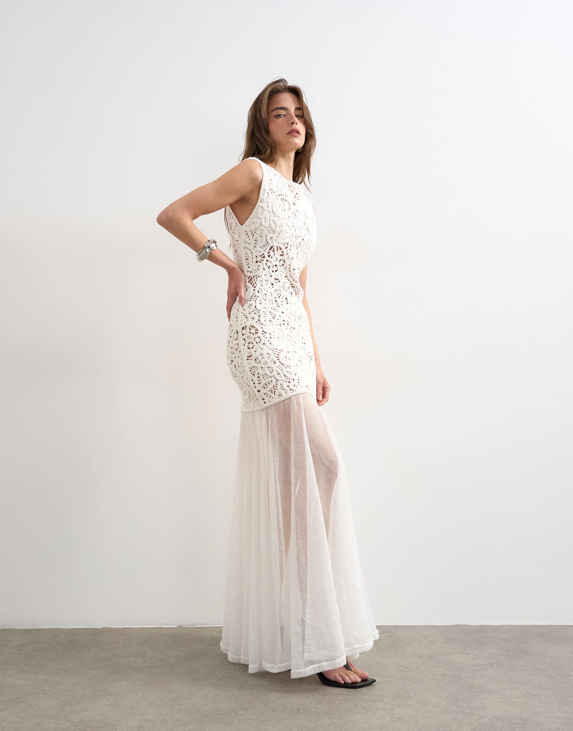 TOPSHOP Mesh Dresses for Women | Lyst