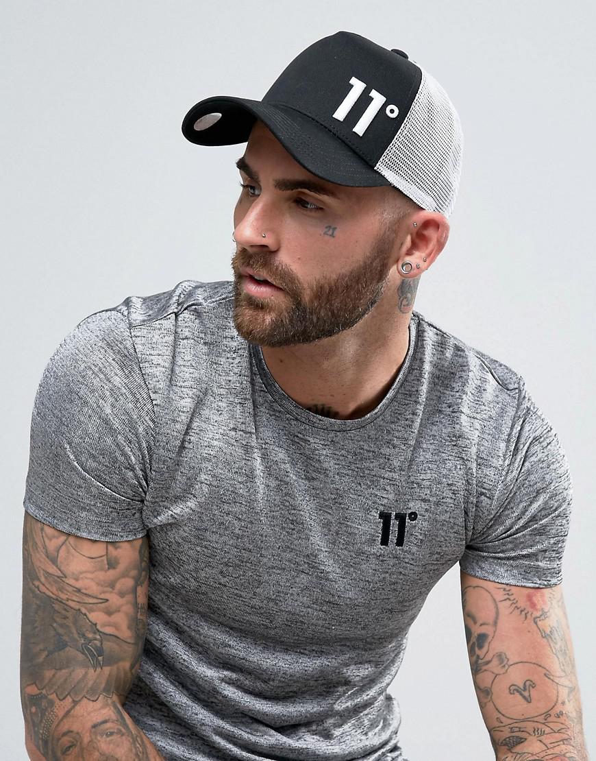 11 degrees cap
