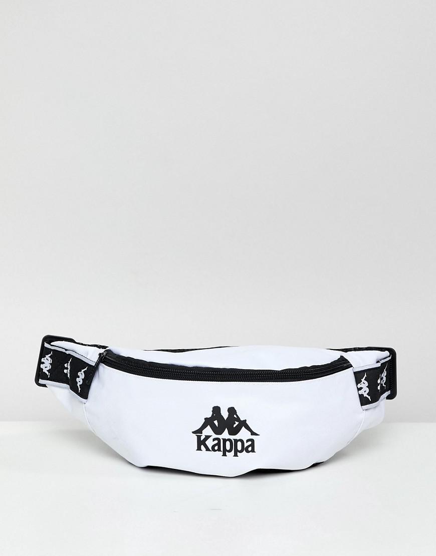 Alle basen Sophie Kappa Bum Bag With Logo Taping In White for Men | Lyst