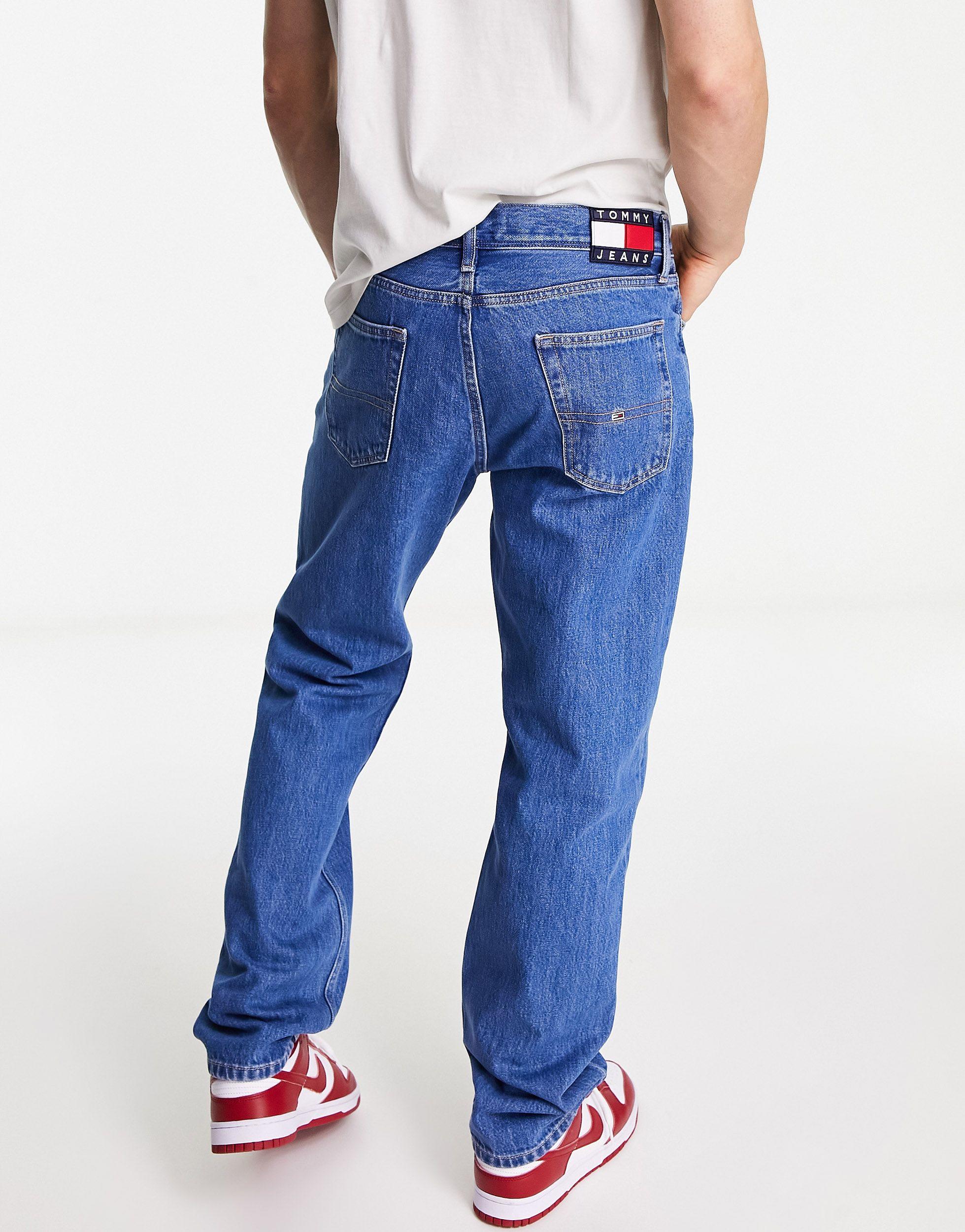 Tommy Hilfiger Ethan Straight Leg Jean in Blue for Men |