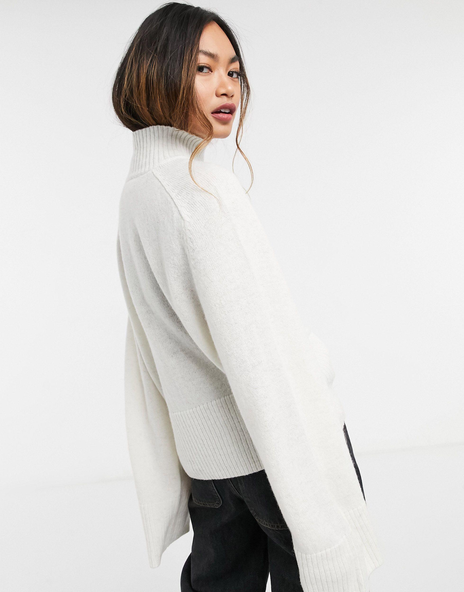 Wool Saga Oversized Turtle Neck Jumper 