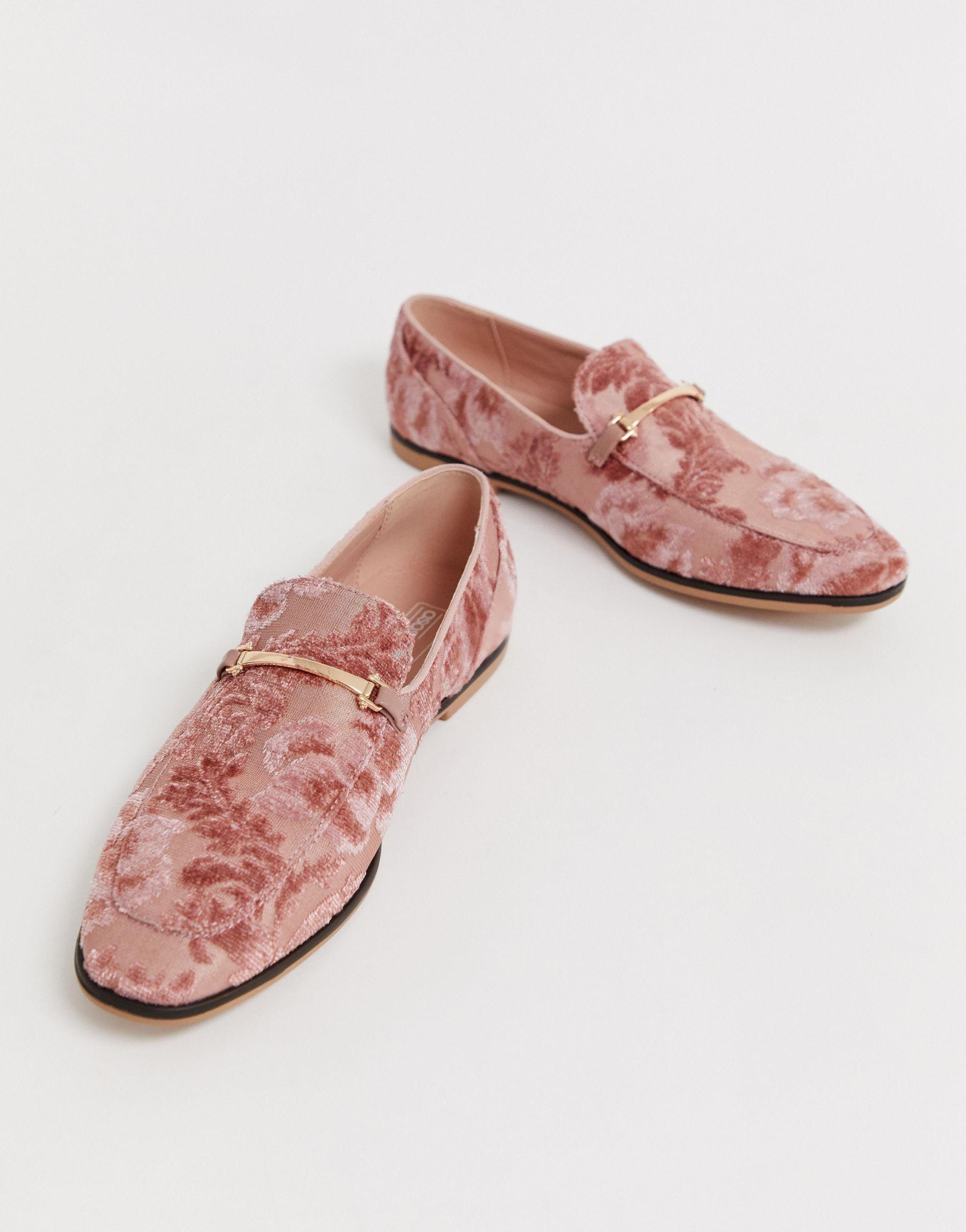 ASOS Loafer in Pink for Men | Lyst