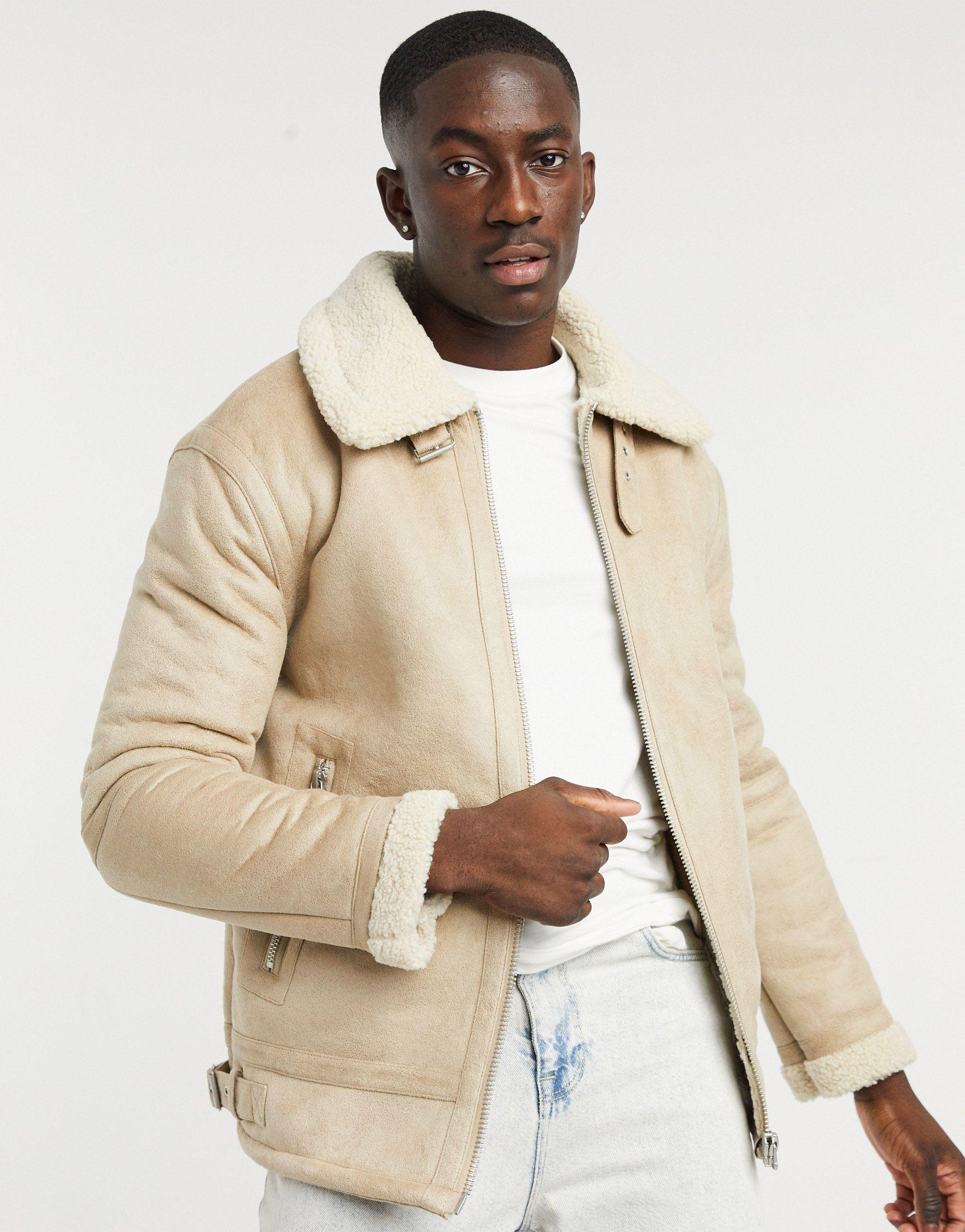 topman shearling