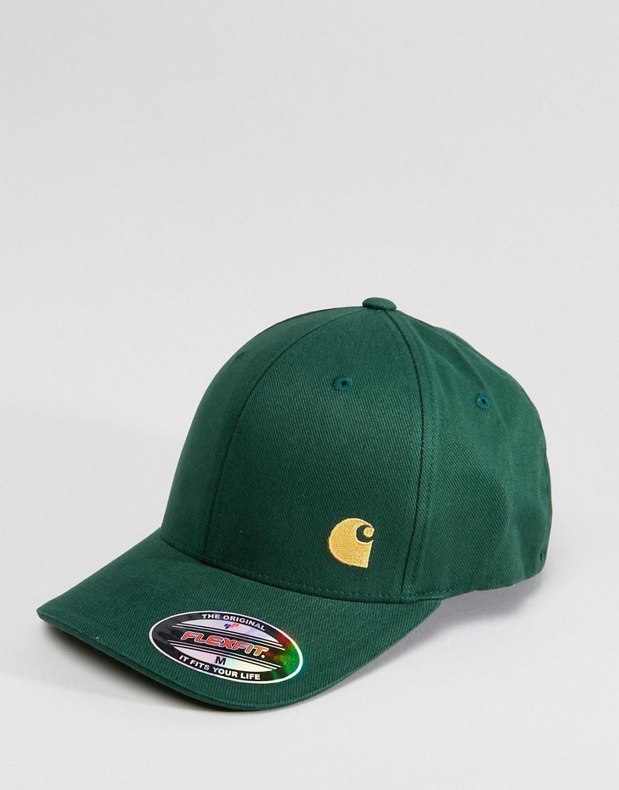 Carhartt WIP Flex Fit Match Cap In Green in Blue for Men | Lyst UK