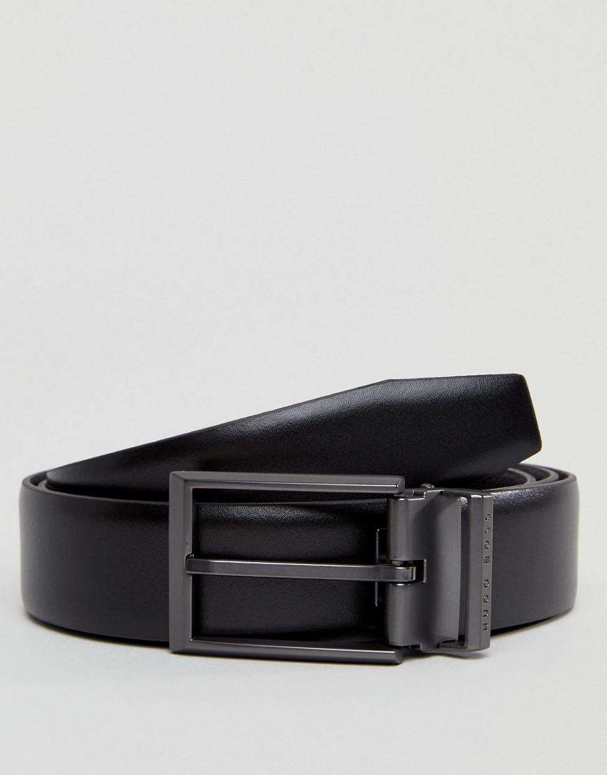 BOSS by HUGO BOSS By Hugo Georg Reversible Leather Gift Box Belt In Black  for Men | Lyst