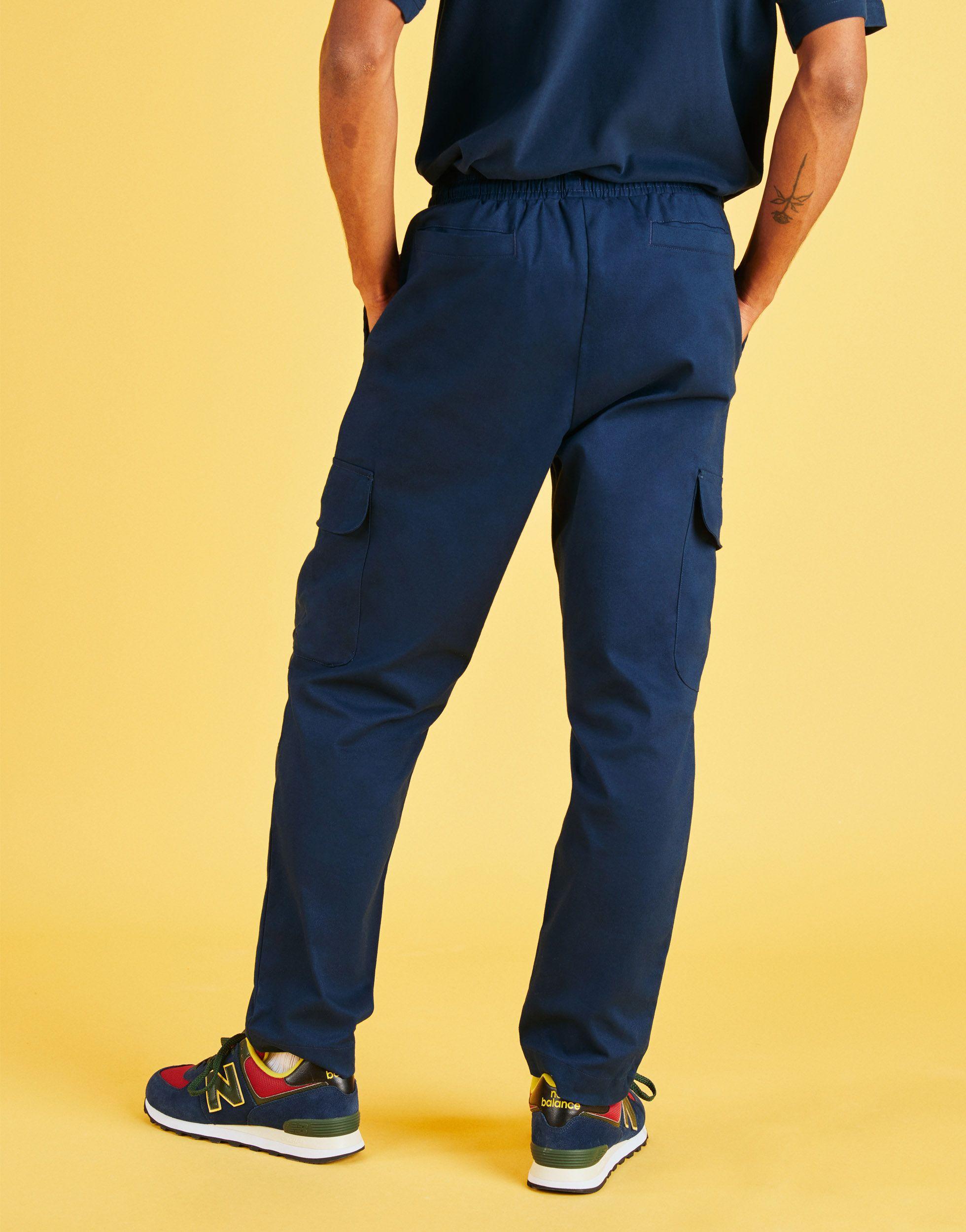 New Balance Cargo Trousers in Navy 
