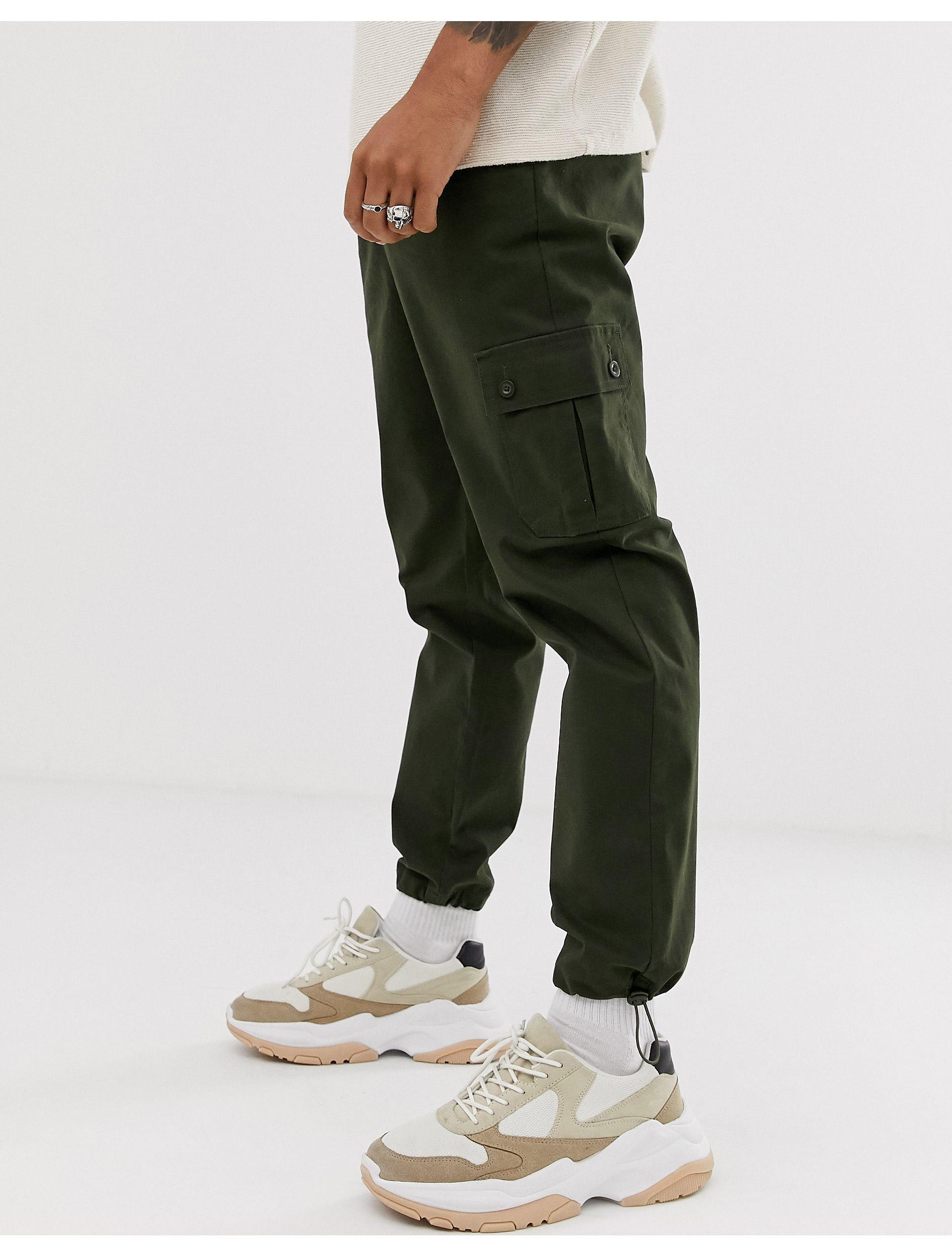 cargo pants with toggles