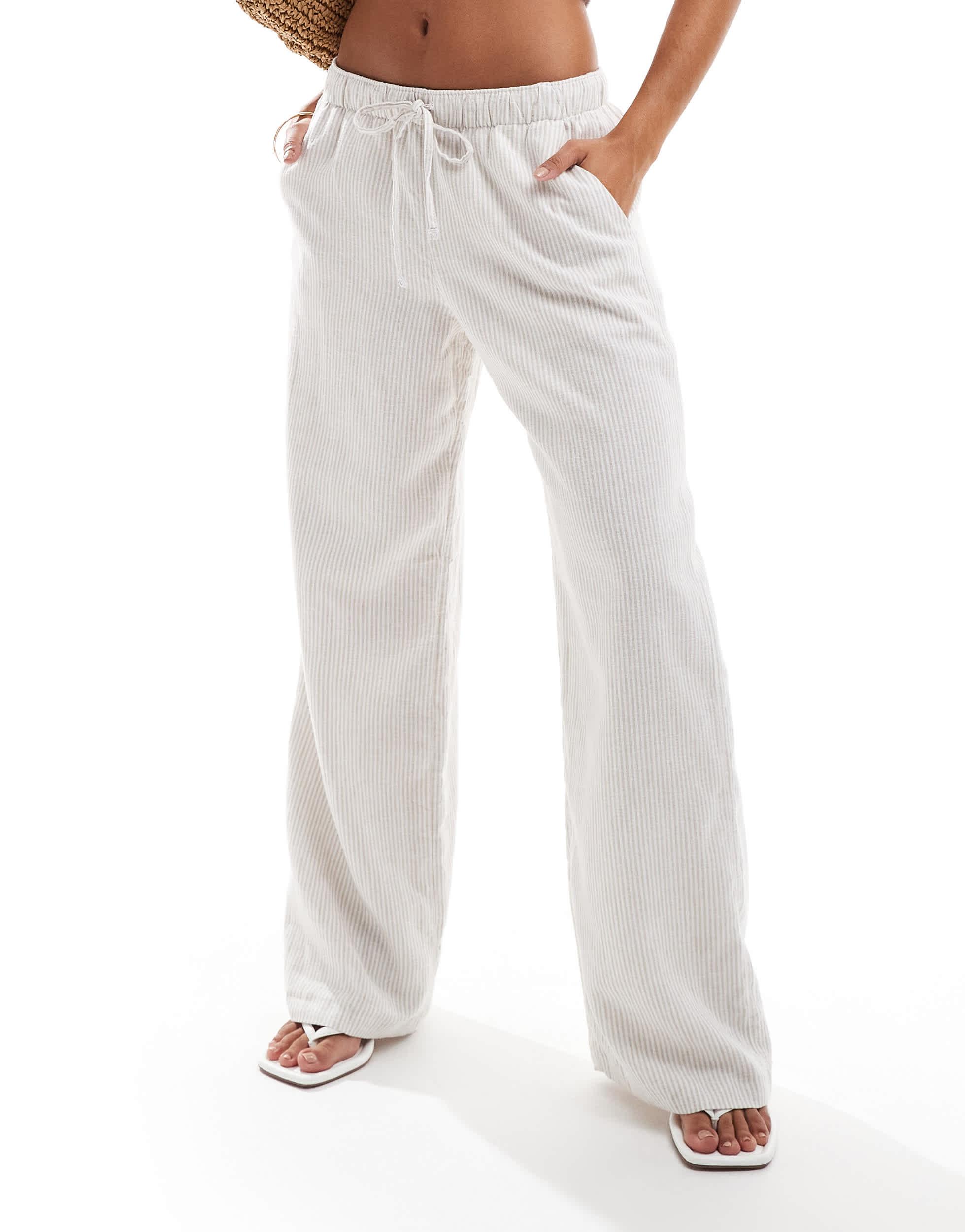 Hollister striped trousers deals