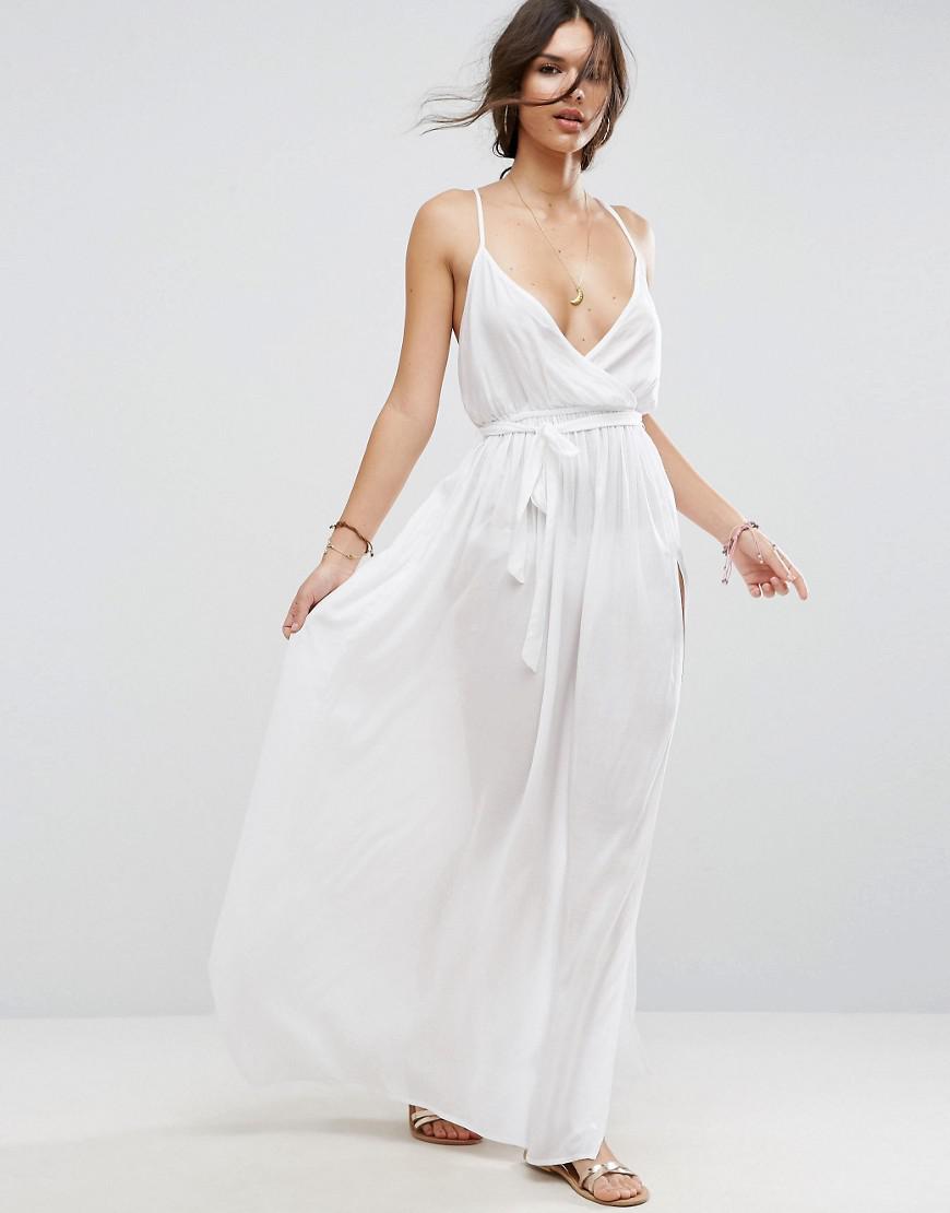 White Maxi Dress For The Beach  bhaktidesign