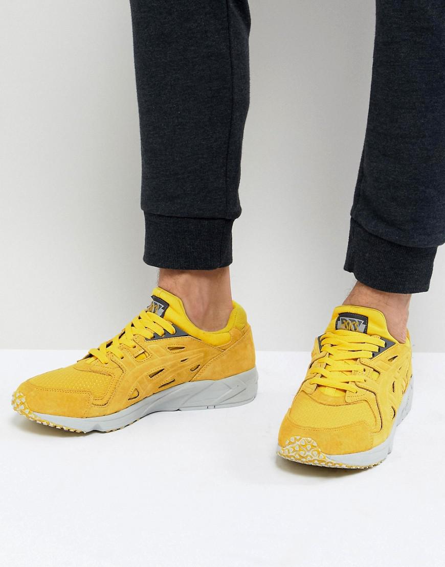 asics yellow trainers
