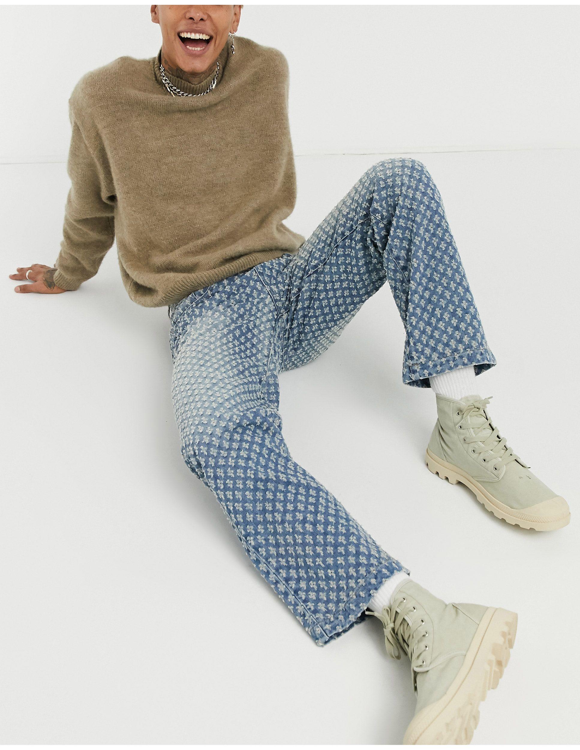 Jaded London Denim Skate Jeans With 