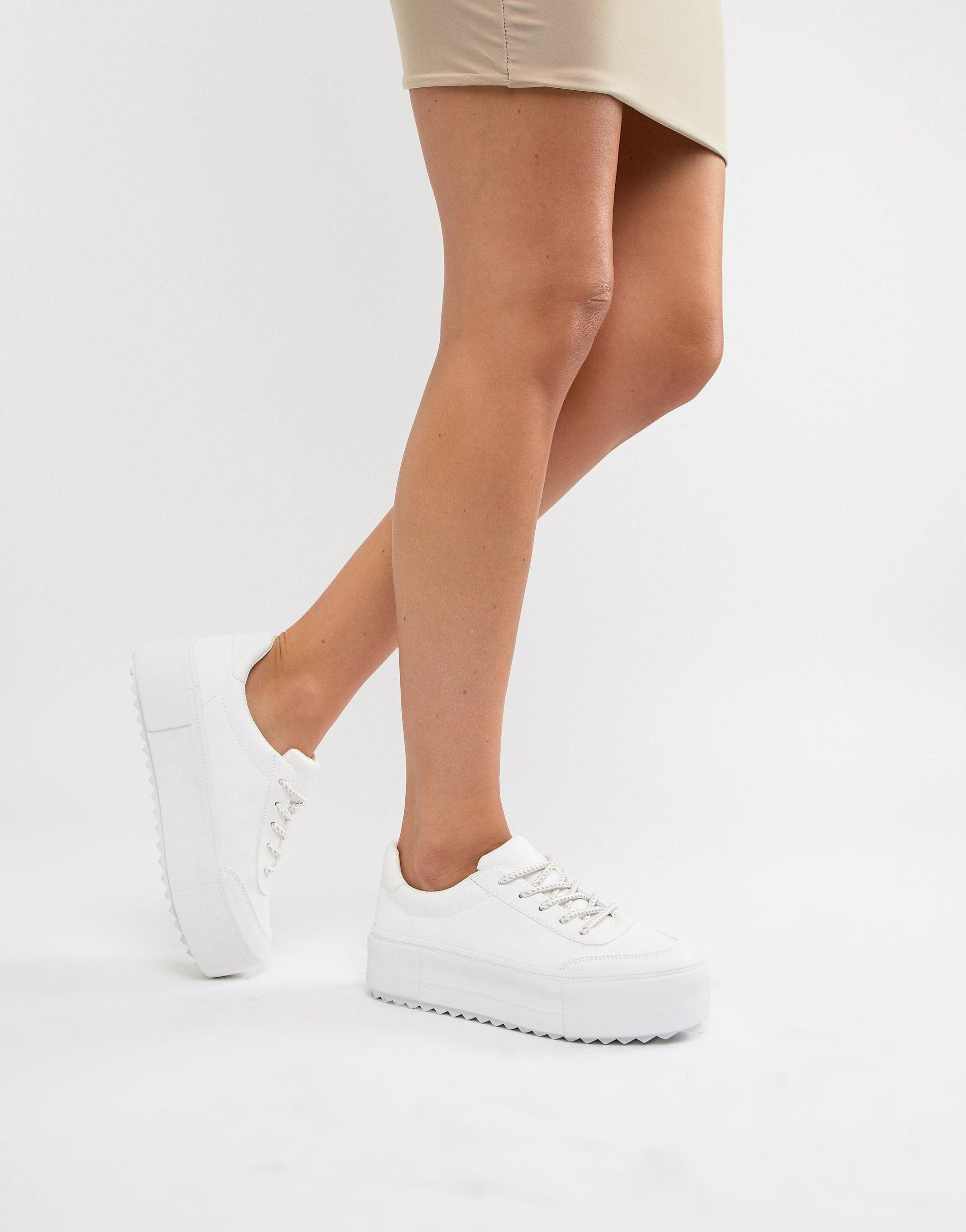 Zapatillas Bershka de color Blanco | Lyst