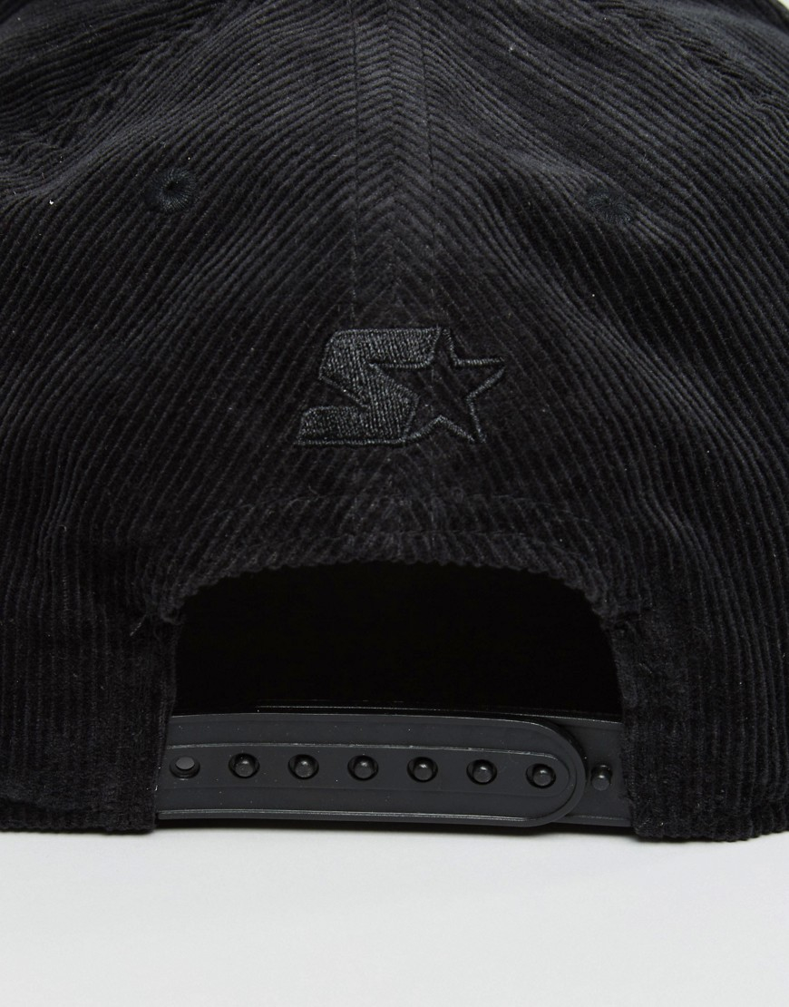Carhartt WIP Cotton X Starter Snapback Cap Cord in Black for Men | Lyst