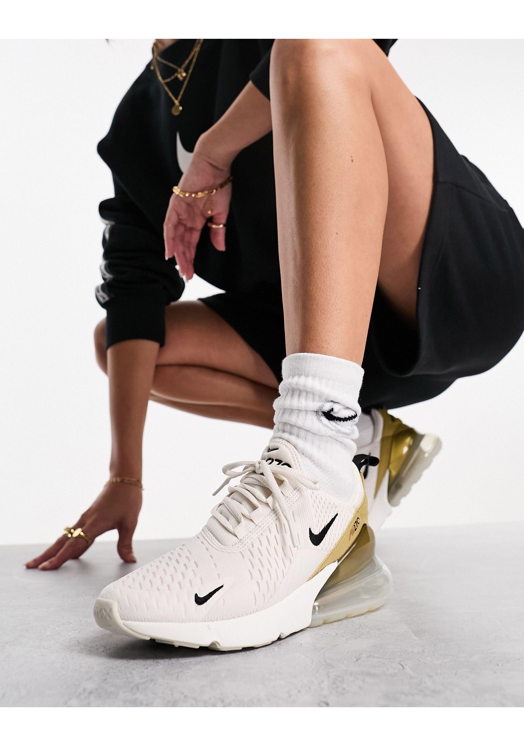 Air max 270 - baskets - /doré Nike en coloris Noir | Lyst