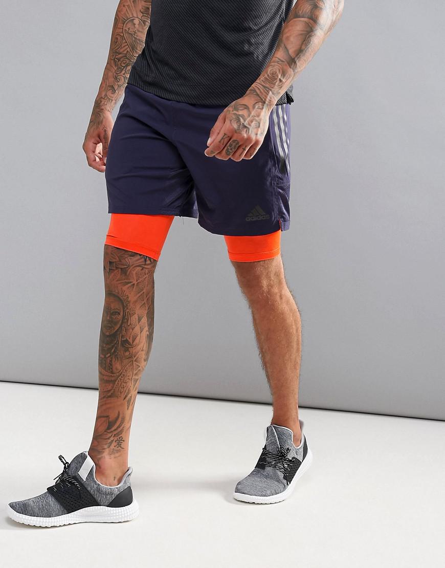 adidas 2in1 shorts
