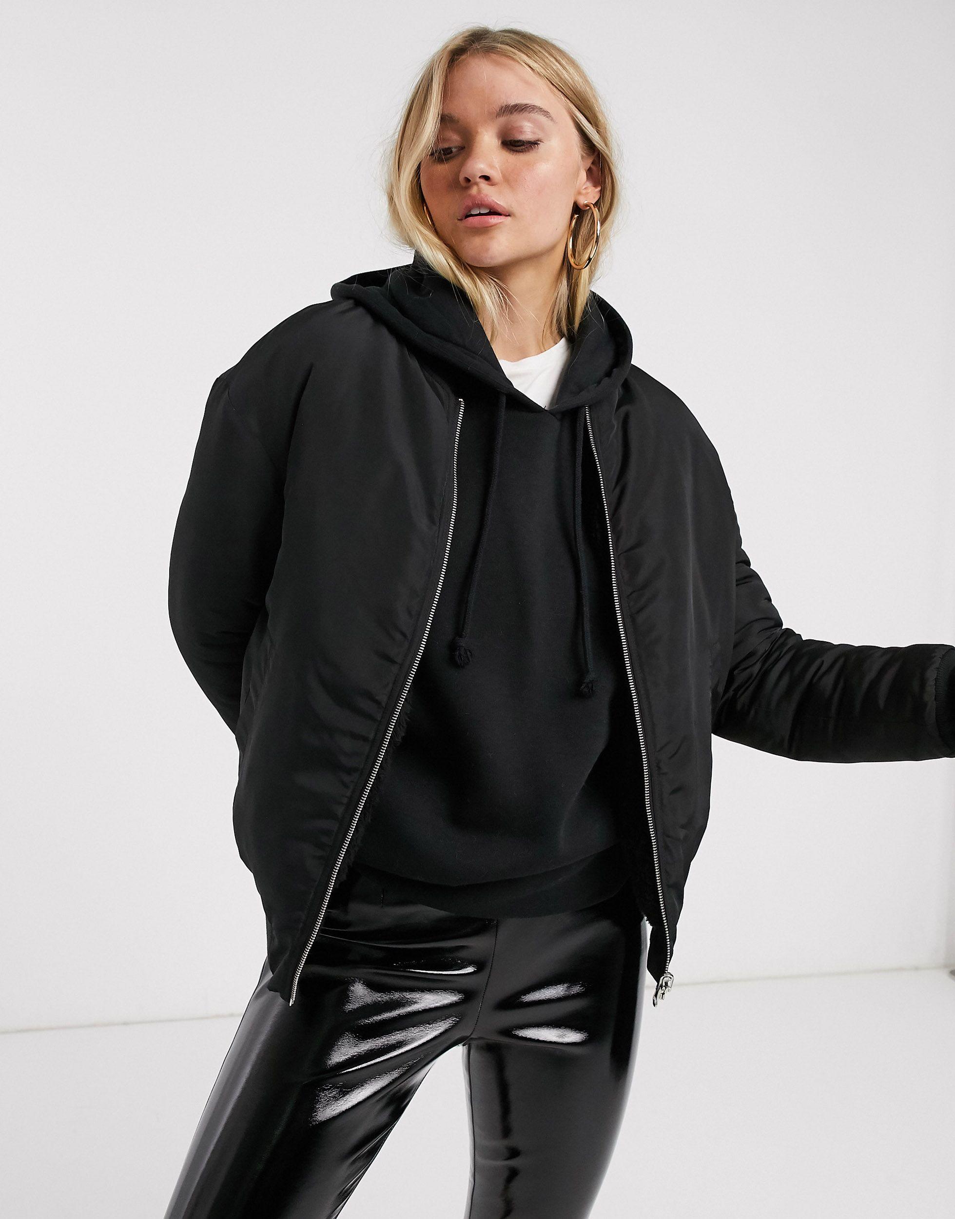 stradivarius bomber jacket