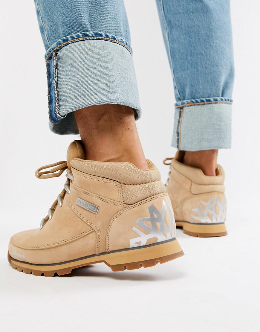 timberland euro sprint hiker beige