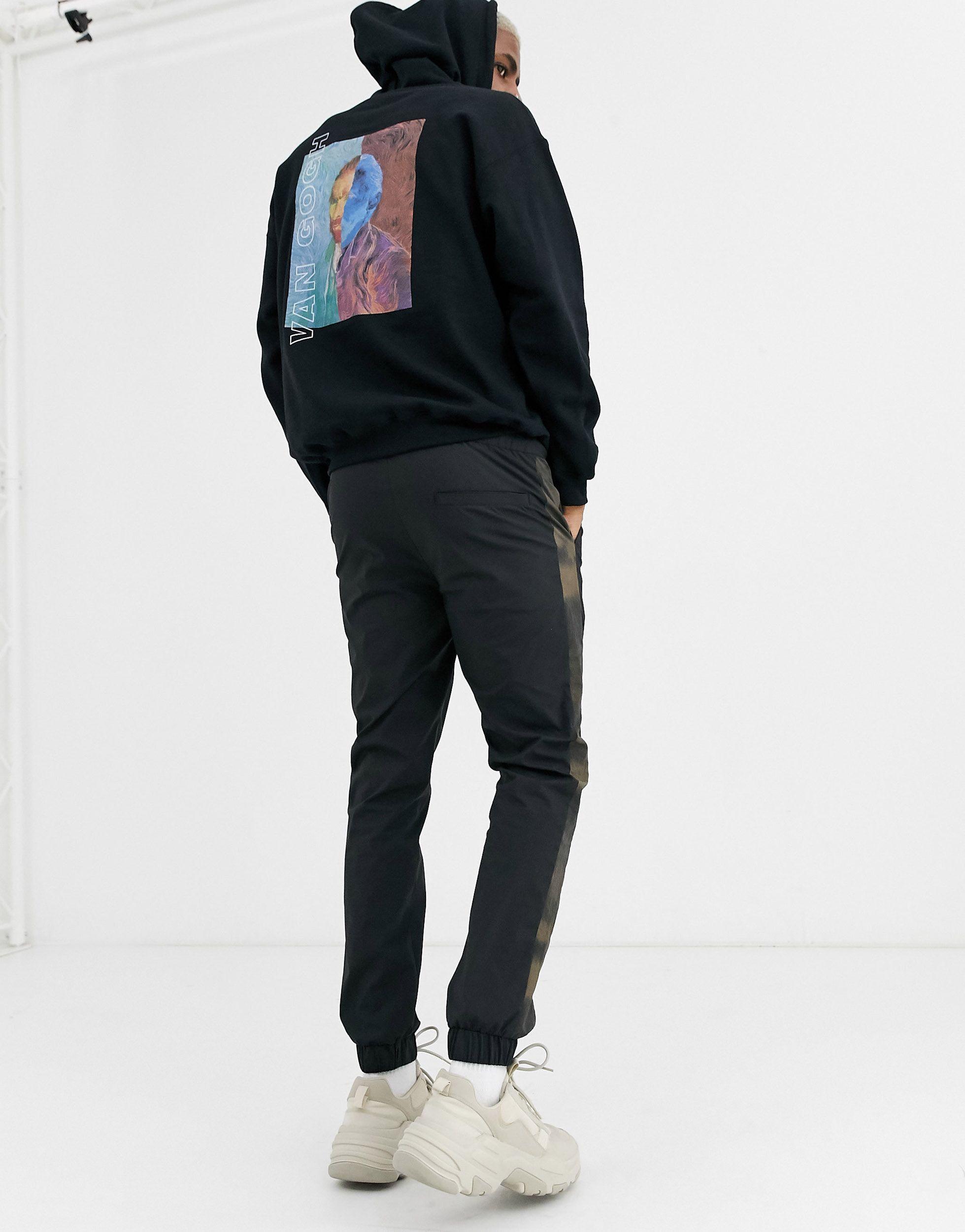Reclaimed vintage hoodie black hotsell