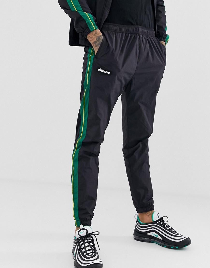 Picerio - Pantalon de jogging avec rayure sur le côté - Noir (ensemble  Ellesse pour homme en coloris Noir | Lyst