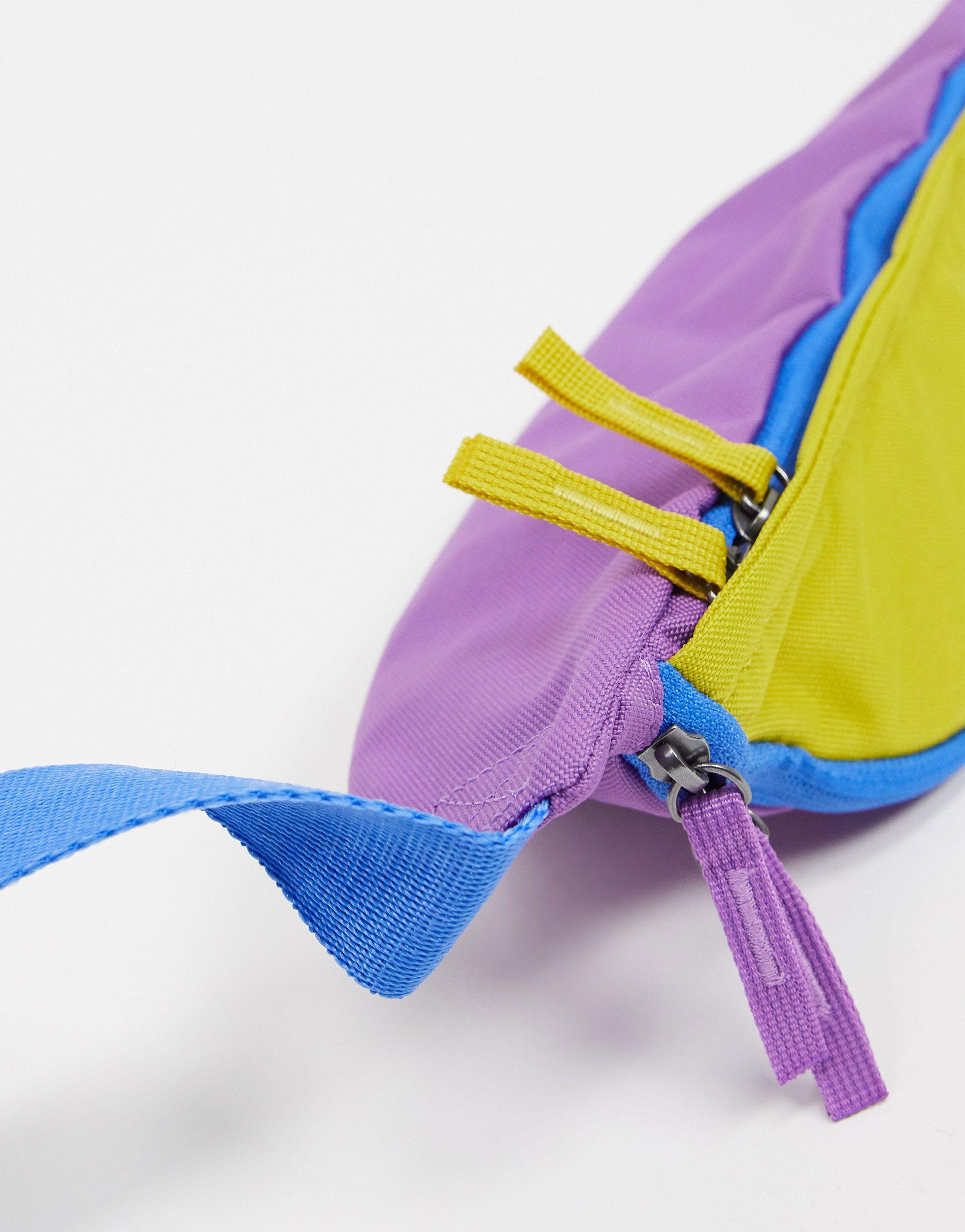 Nike Color Block Fanny Pack in Purple for Men | Lyst