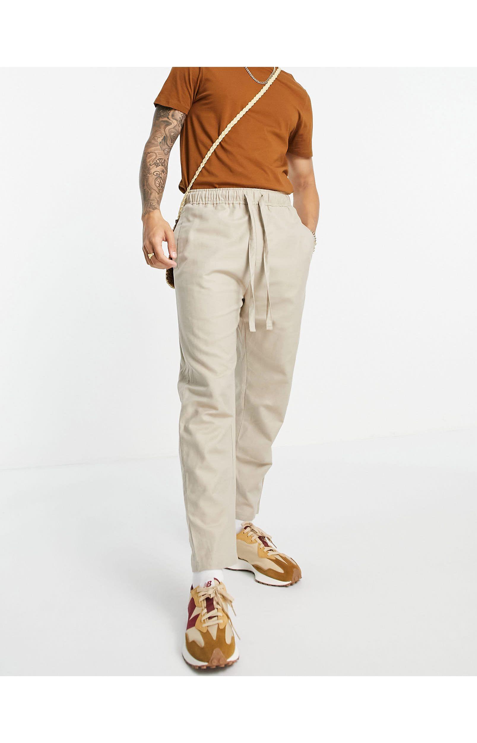 Bershka Loose Fit Lightweight Trousers for Men | Lyst UK