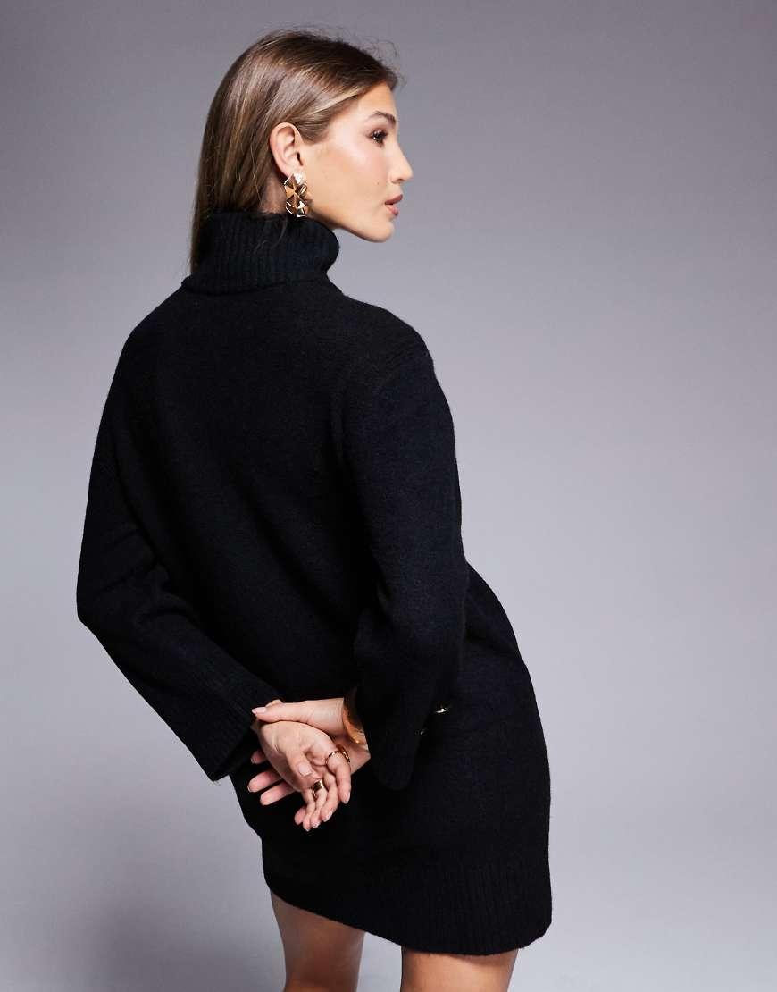 Mini Dress Jumper Dress River Island River Island Roll Neck Mini