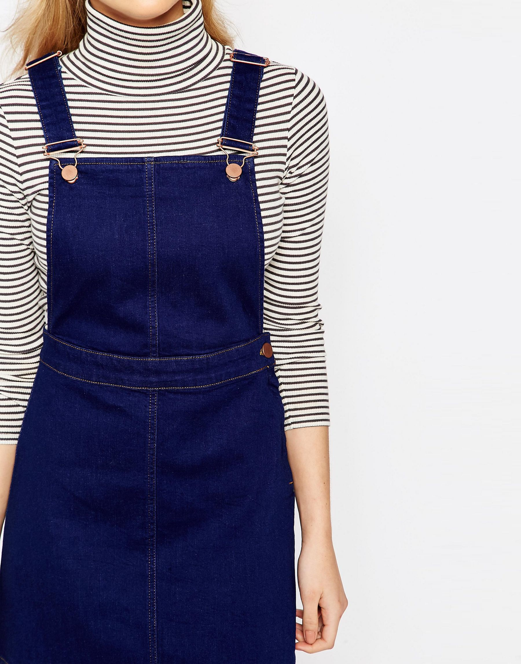 oasis dungaree dress