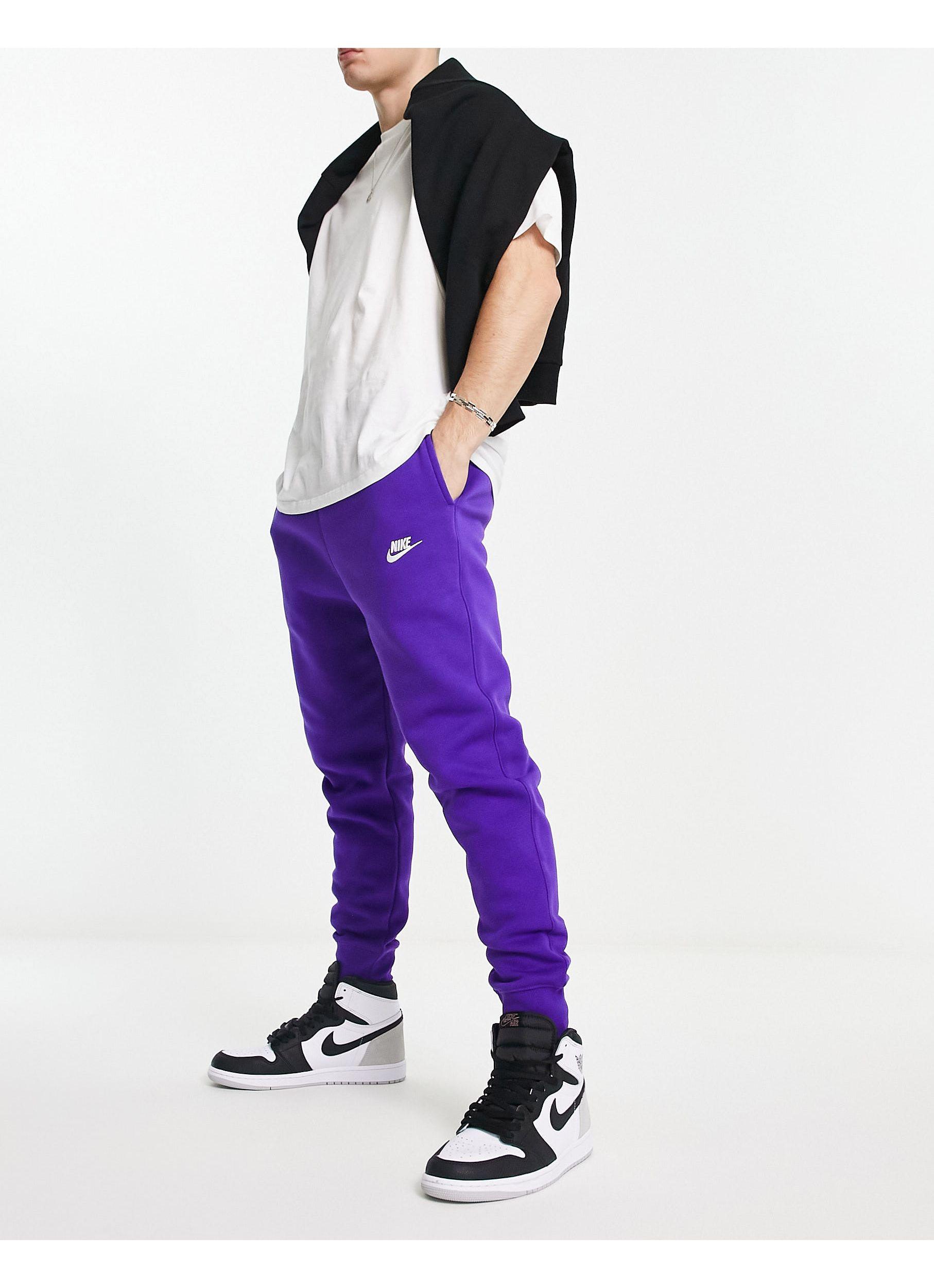 mens purple nike sweatpants