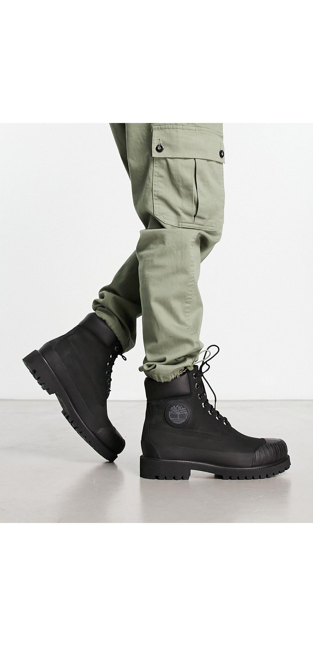 abortar Firmar guerra Timberland Premium 6-inch Rubber Toe Waterproof Boots in Black for Men |  Lyst