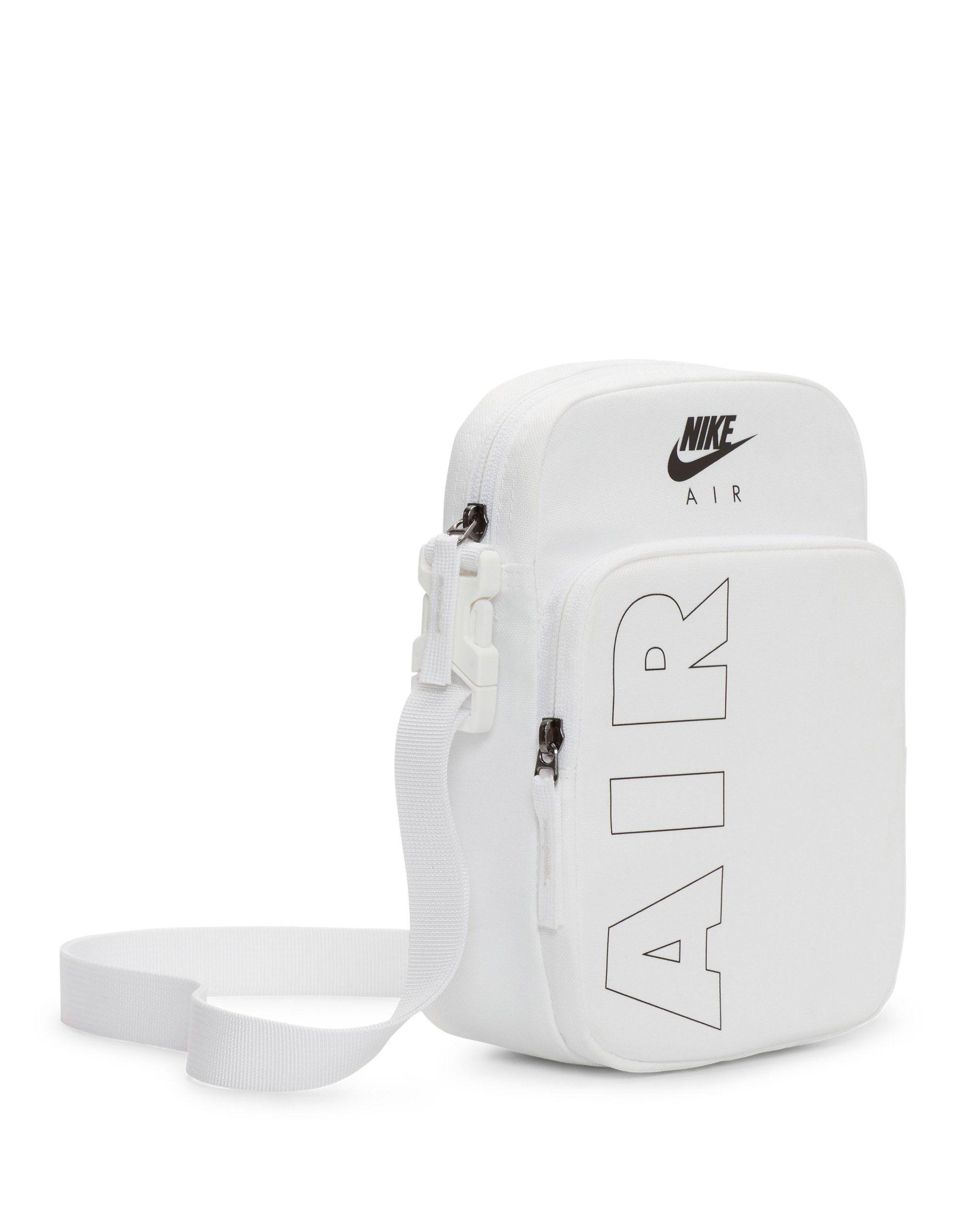 Nike Air Cross Body Bag in White - Lyst