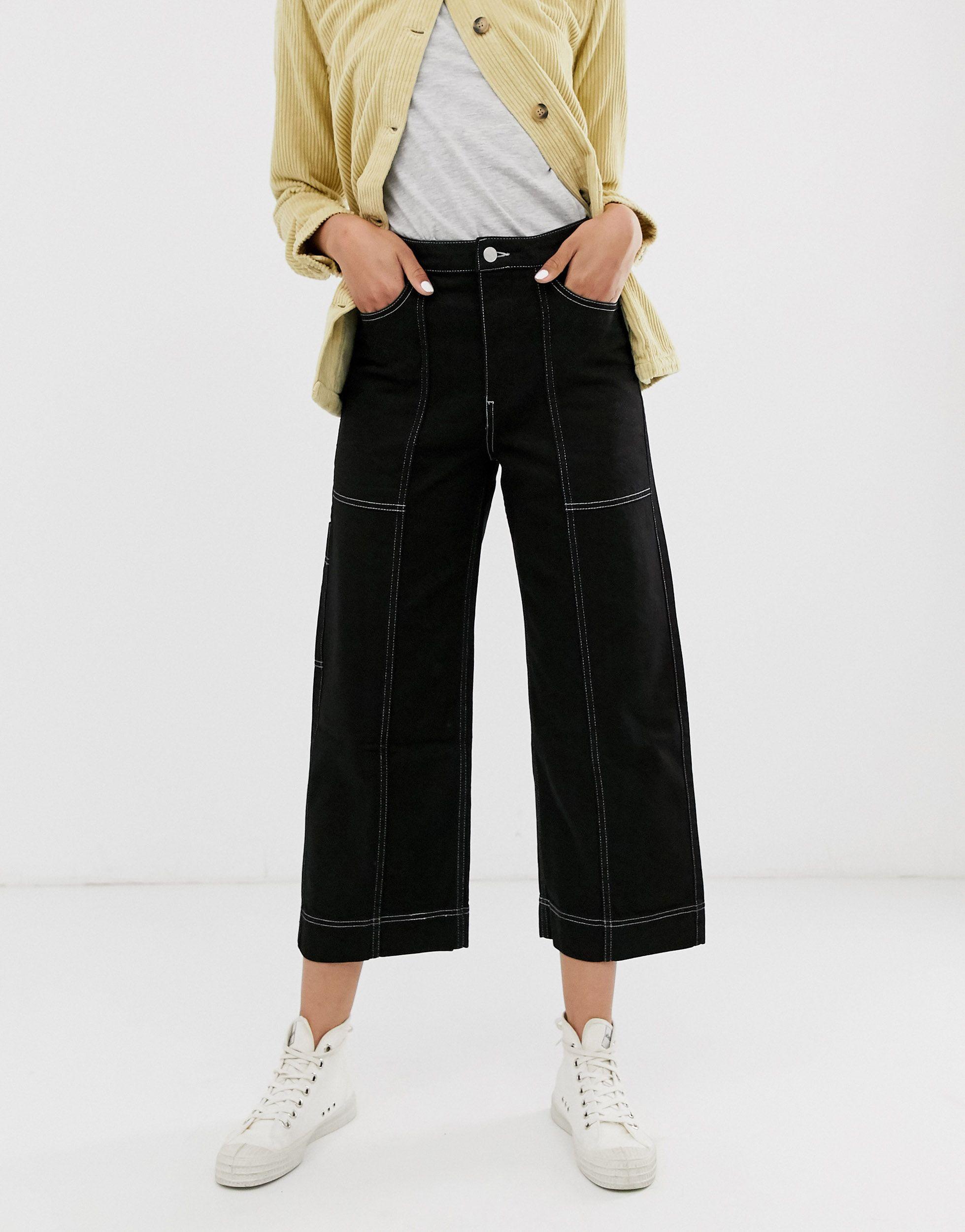 Weekday Denim Contrast Stitched 