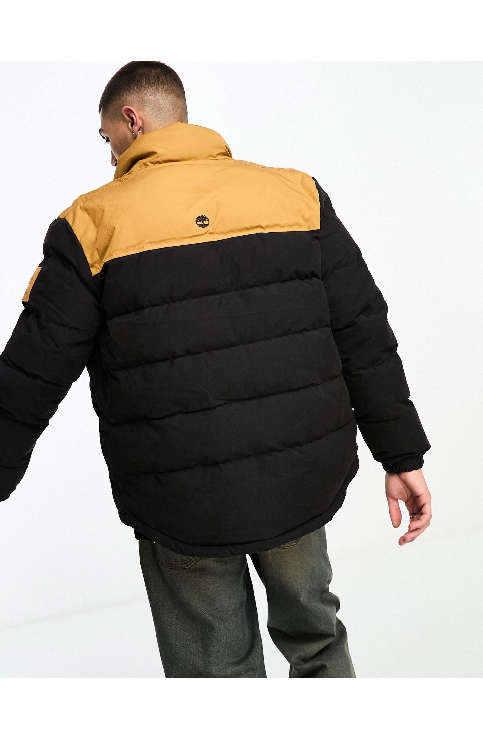 Timberland Welch Mountain Puffer Jacket in Black for Men Lyst UK