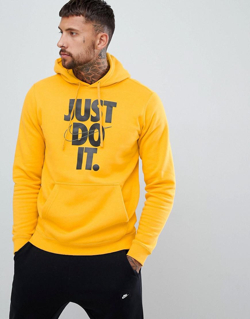 yellow sweater nike