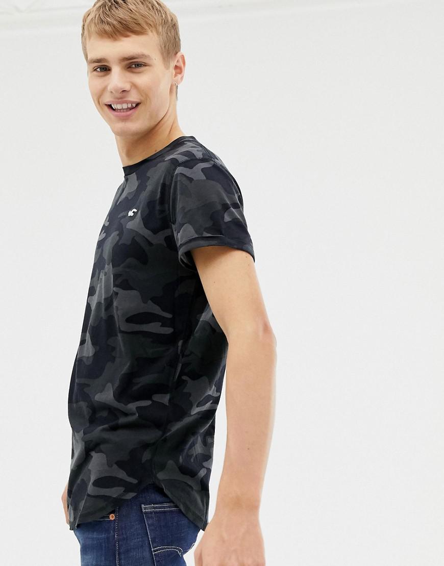 hollister camouflage t shirt