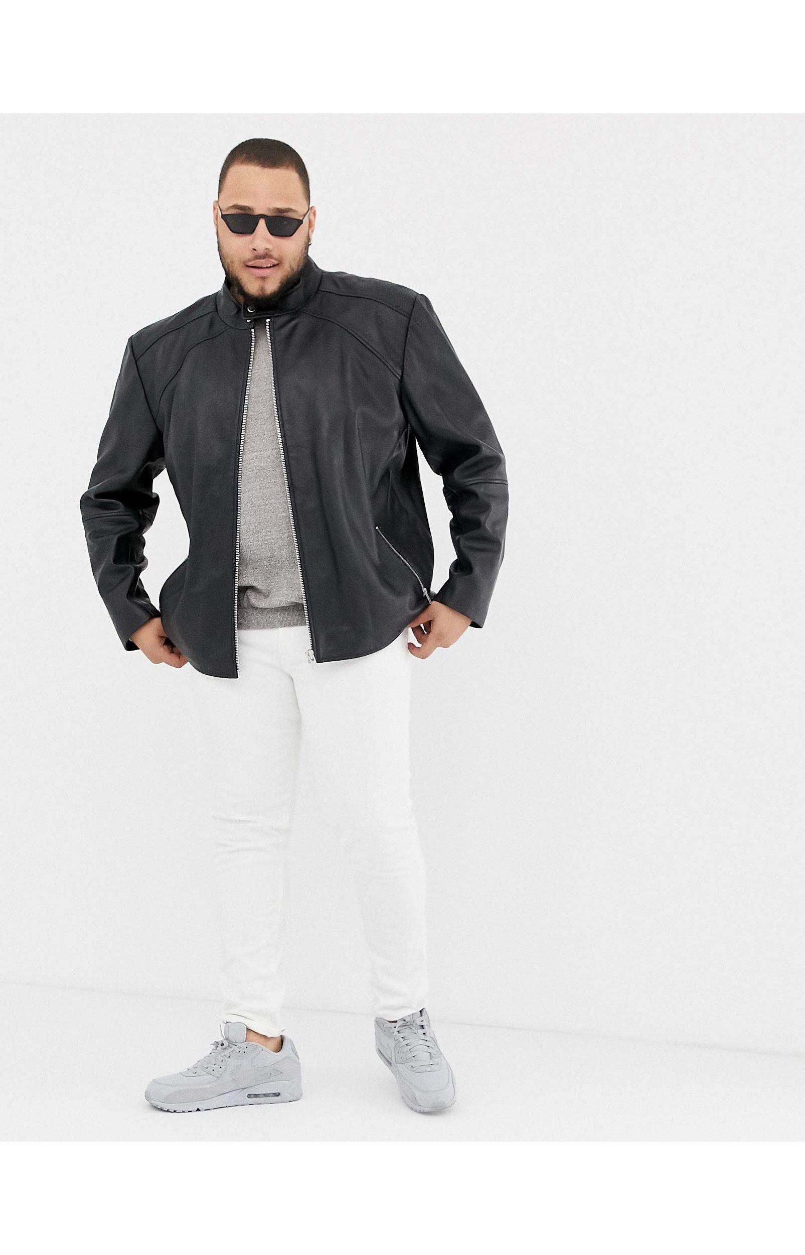 jacamo leather jacket