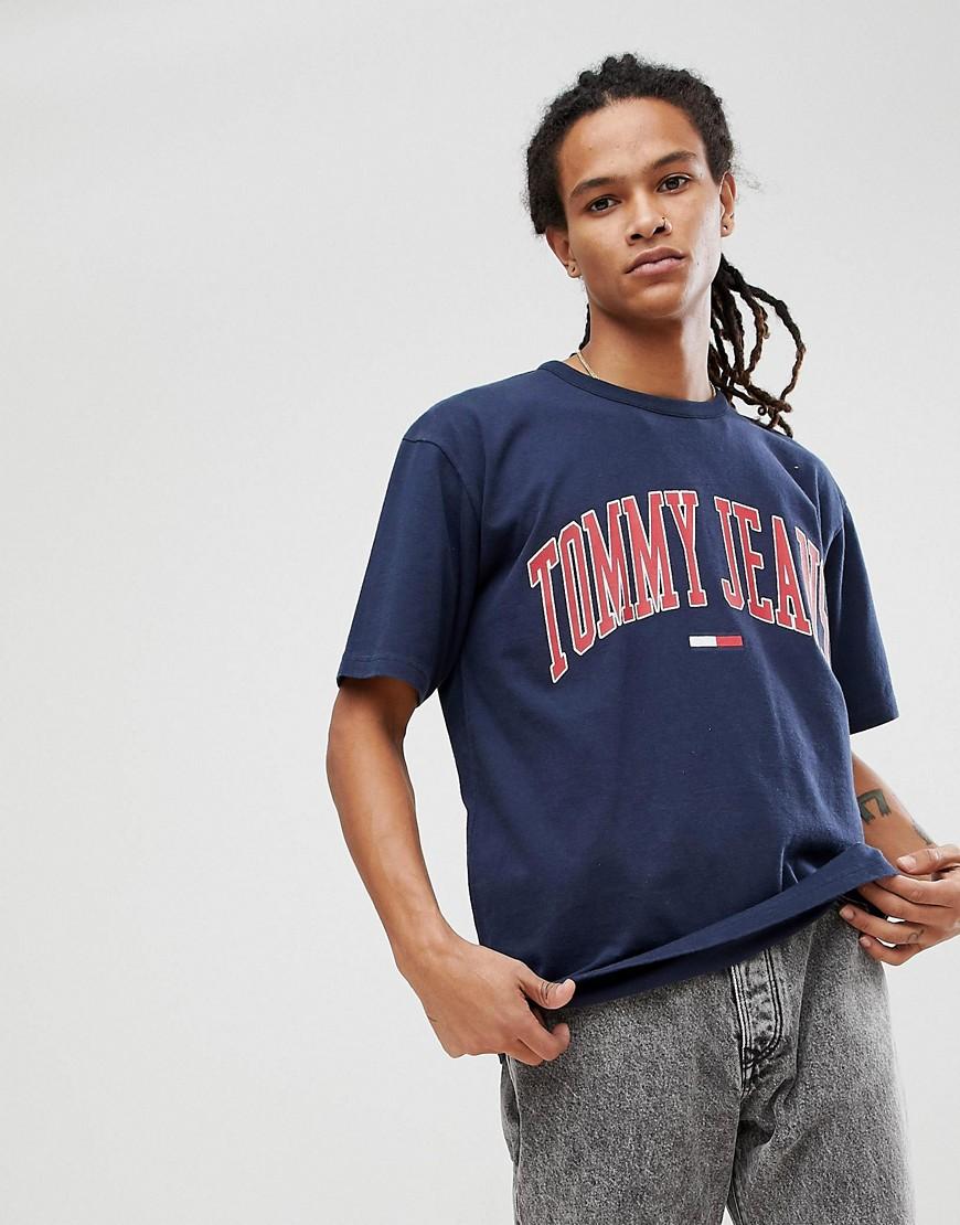 tommy jeans collegiate t shirt