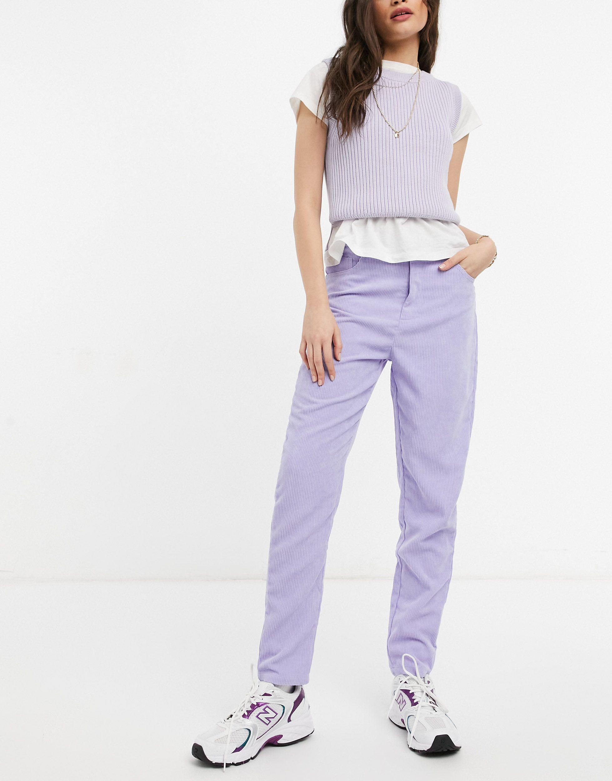 lavender mom jeans