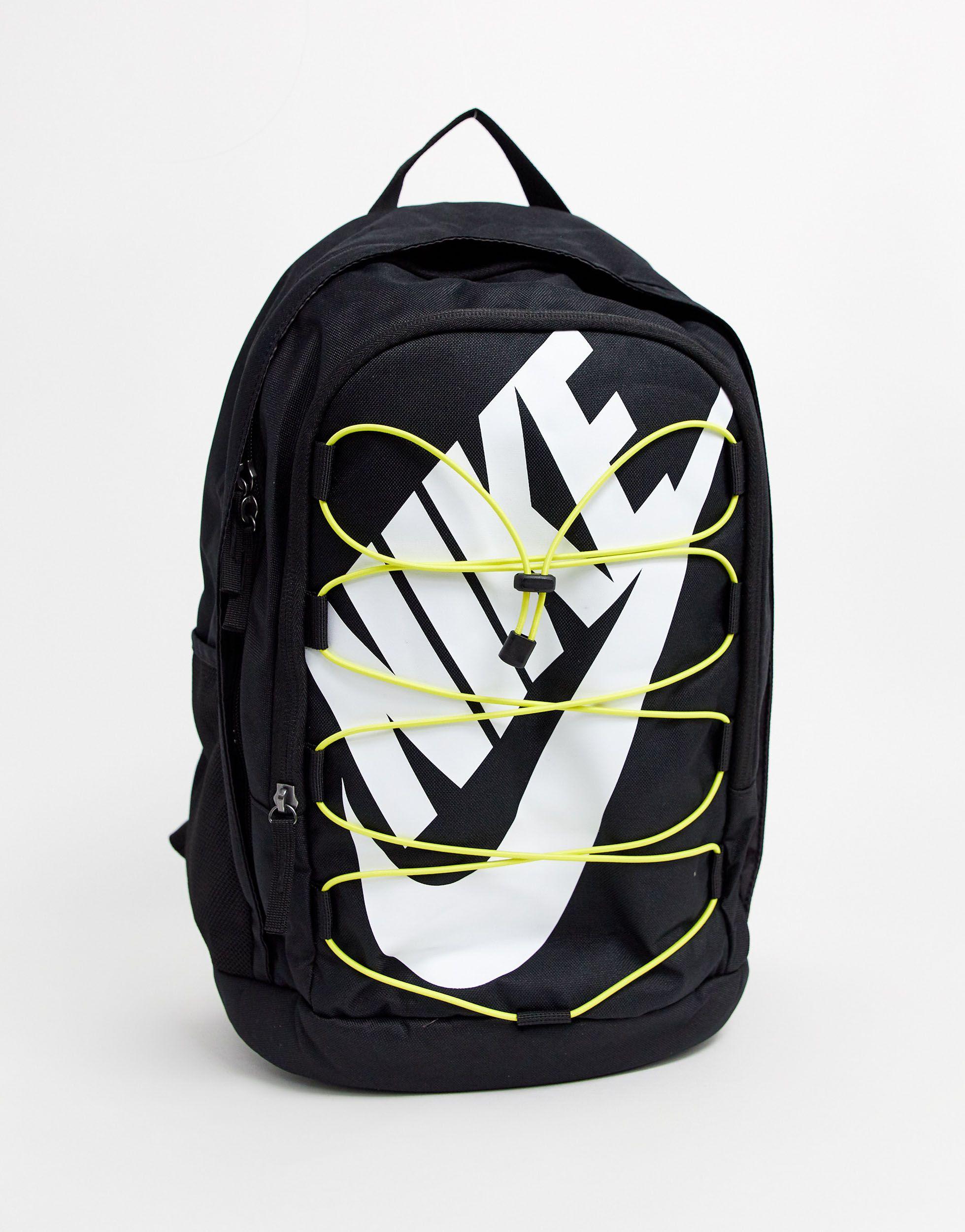 Nike Hayward Backpack With Yellow Lacing in Black for Men | Lyst Australia