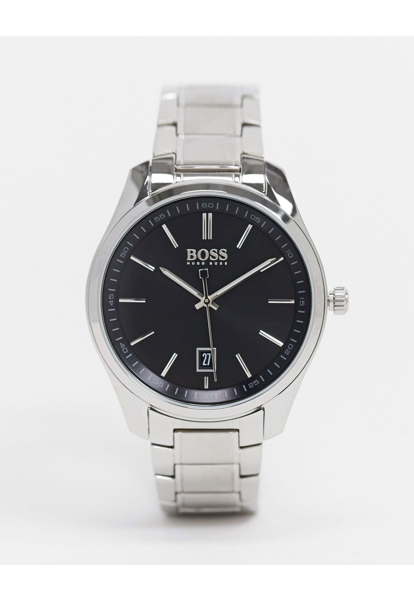 BOSS by HUGO BOSS Circuit Bracelet Watch 1513730 in Metallic for Men | Lyst