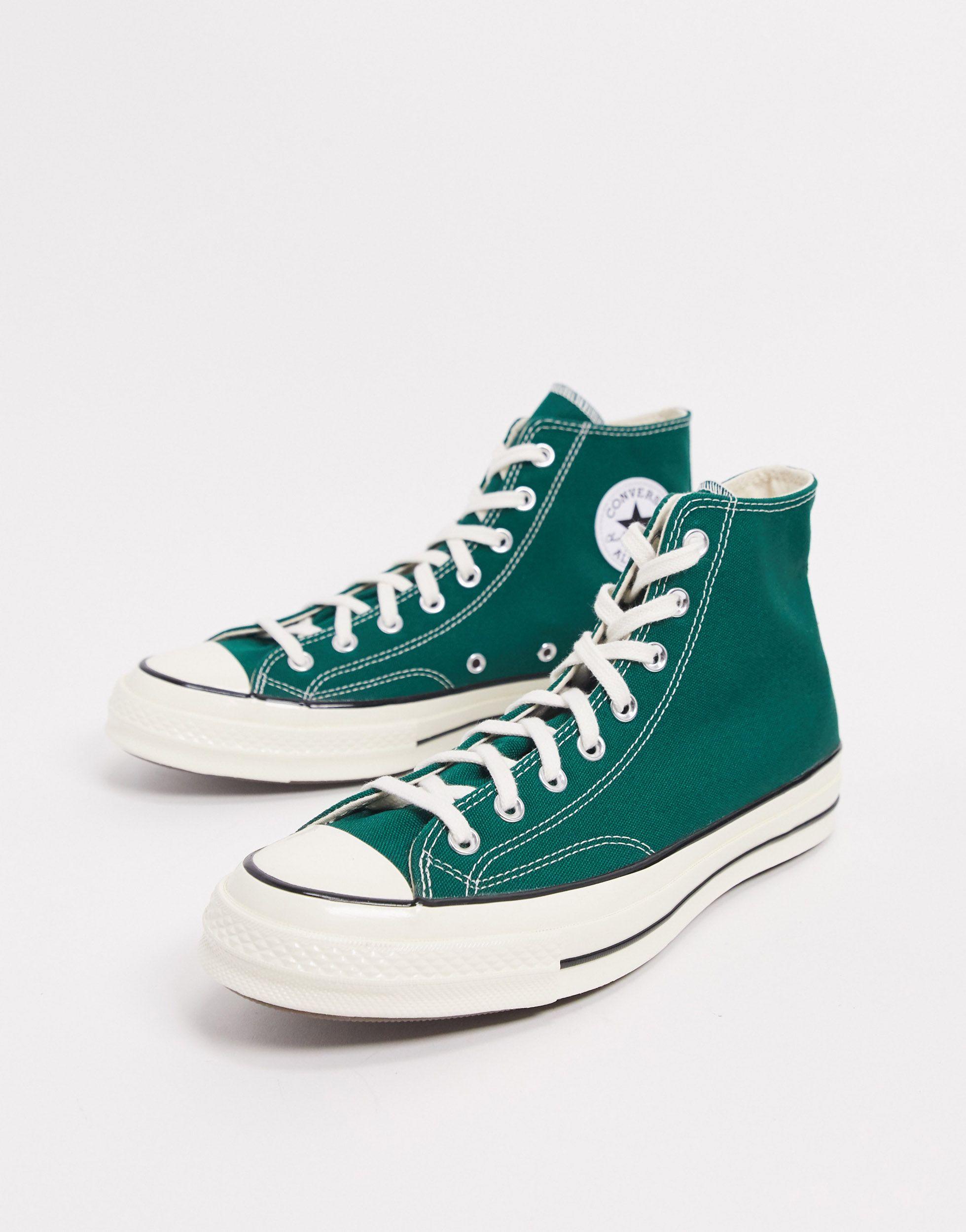 Chuck 70 - Sneakers alte verde scuro da Uomo di Converse in Verde | Lyst