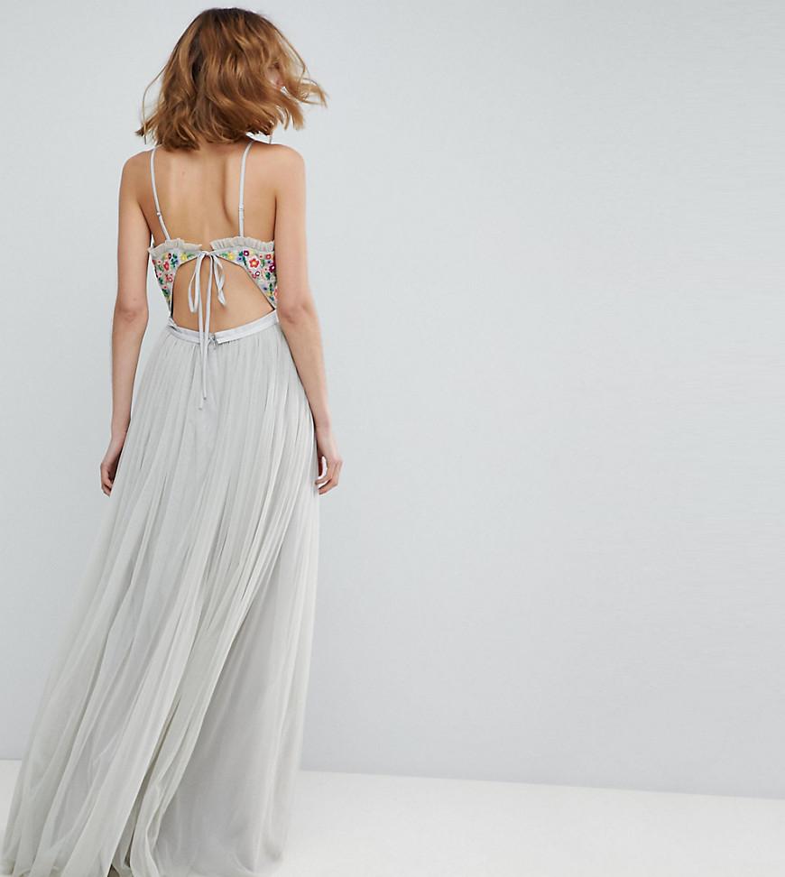 needle and thread backless dress