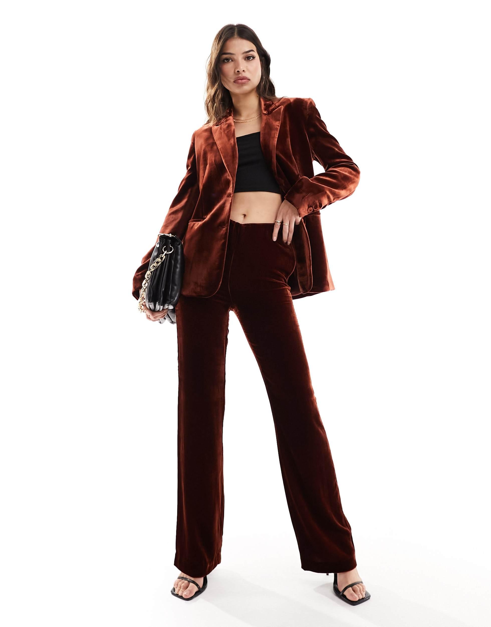 Pantalon velours mango best sale