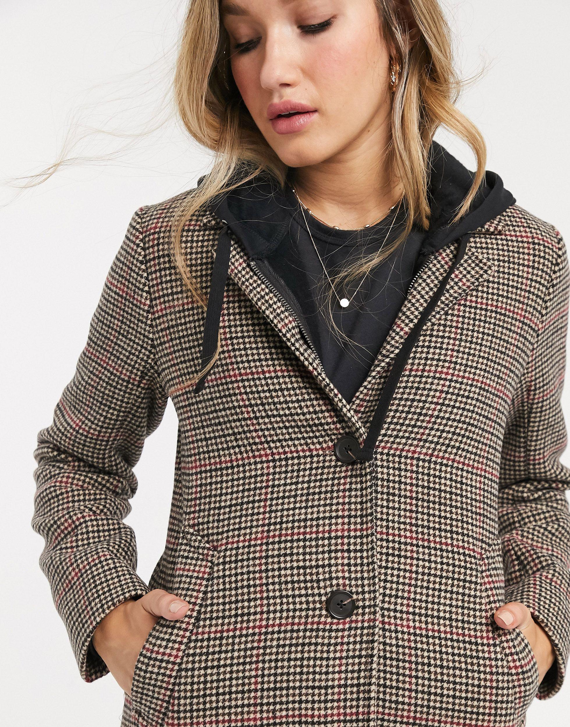 Abercrombie & Fitch Wool Dad Coat | Lyst UK