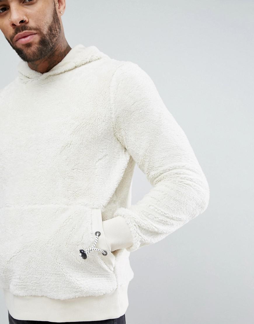 river island teddy hoodie