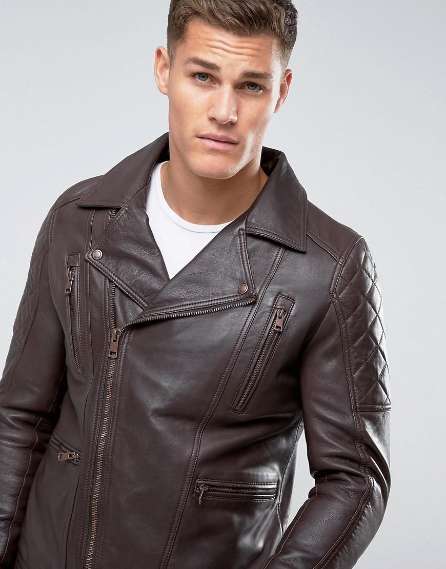 Barneys Originals Leather Jacket